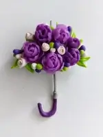 Martisor-elegant-brosa-Handmade-Umbrela-flori-mov-Eva-Art-Handmade