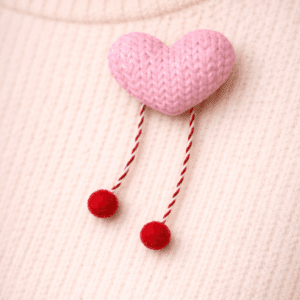 brosa-inima-roz-handmade-lut-polimeric-martisor-eva-art-pe-pulover-alb