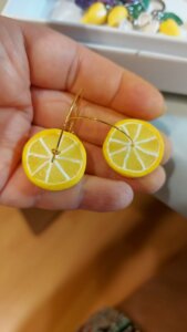 Cercei HandmadeFelii de Lămâie