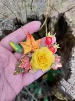 colier handmade de toamna