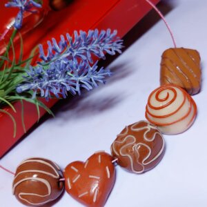Colier handmade Dulciuri și ciocolată