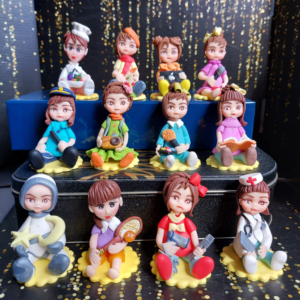 figurine cu meserii mot fetite