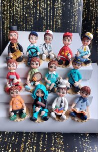 figurine cu meserii pentru tavita de mot baiat 1 an
