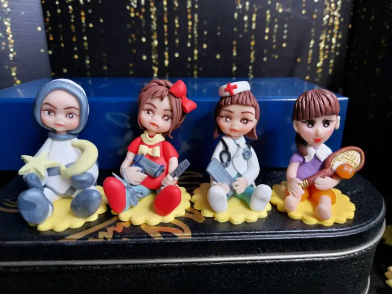 figurine prima aniversare fetite evamia