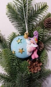 gnom roz glob handmade