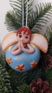 Glob baiat îngeraș handmade
