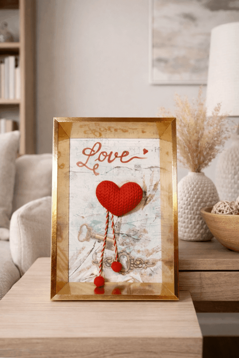 tablou-love-cu-inima-rosie-handmade-decor-eva-art