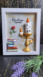 Tablou handmade „Reading Corner”